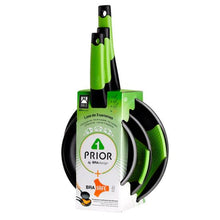 Cargar imagen en el visor de la galería, Prior Lote Sartenes 18-22-26 cm Y 2 bra-safe