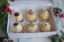 Cargar imagen en el visor de la galería, Caja de Cupcakes Navideños
