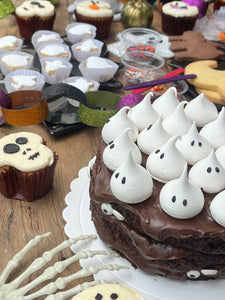 Torta de chocolate Halloween