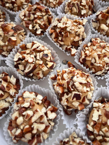 Trufitas de Manjar con Pecanas