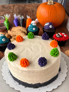 Torta Halloween de buttercream