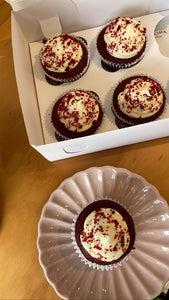 Caja de Cupcakes Red Velvet